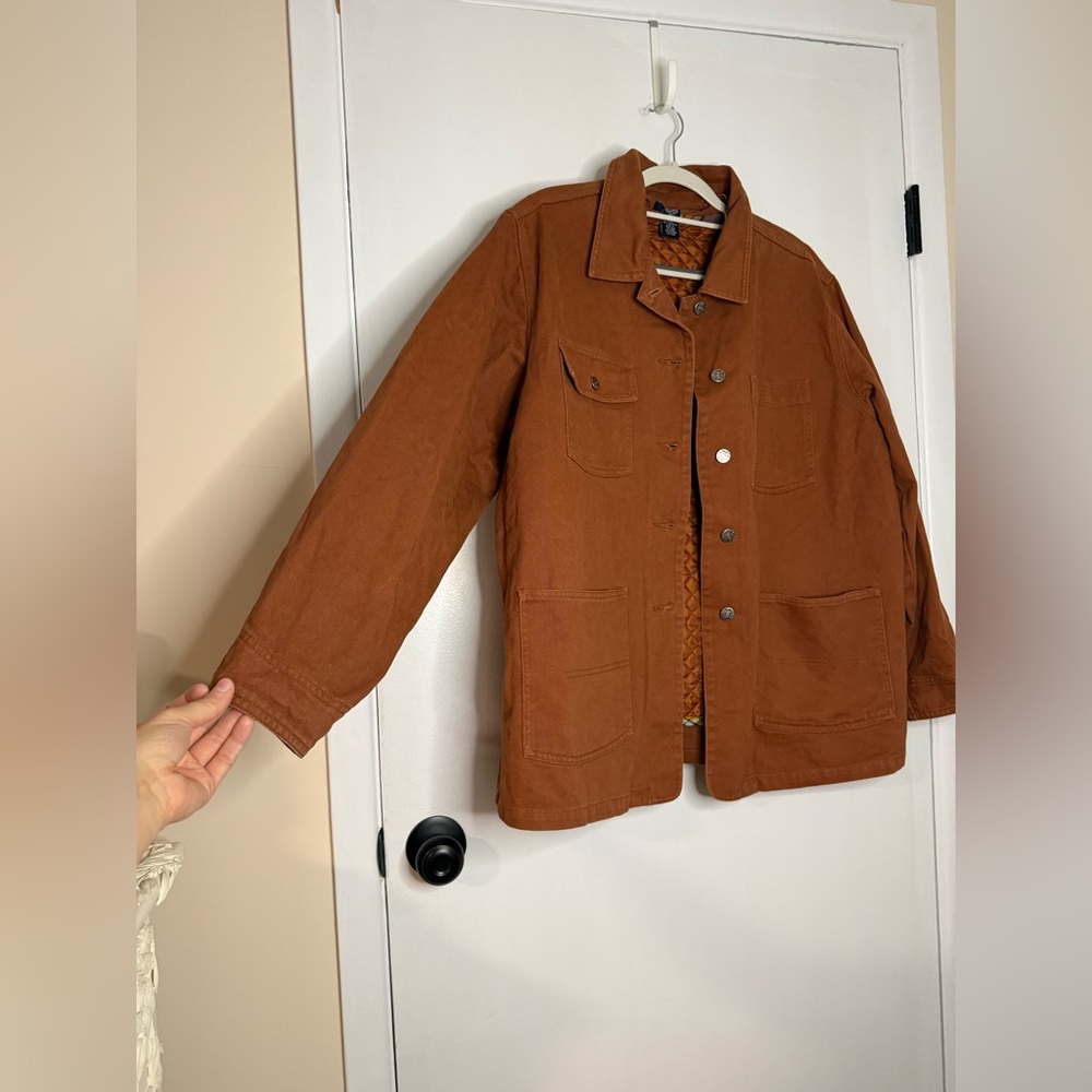 Denim&Co Men's Tan Field Jacket - Picture 4 of 6